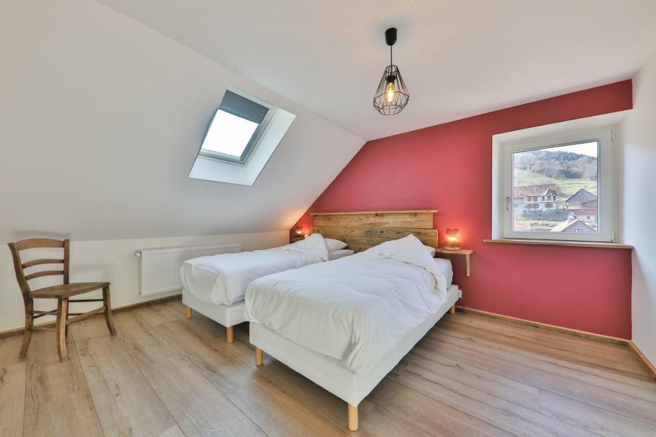 Locations Des 3 Sommets Avec Sauna Et Spa En Alsace Sondernach Ngoại thất bức ảnh